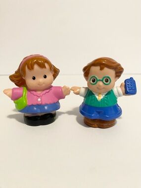 Little People Family Mom Dad Doll Dollhouse Playset Lot Parents Adult 4/$20 🛑